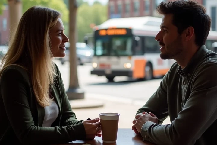 When downtown and suburban matches require different travel commitments